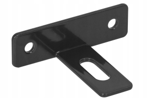 VERBINDER-GRIFF-BEFESTIGUNG AN PANEL-STANGEN SCHWARZ