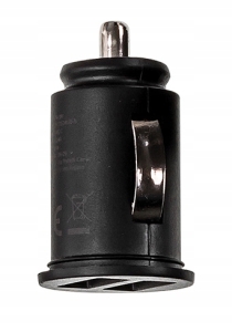 KFZ-LADEGERÄT SCHWARZ 2X USB