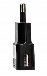 SCHWARZES USB-WANDLADEGERÄT