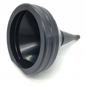 Trichterbecher aus Kunststoff, Durchmesser 21 cm, mit Sieb