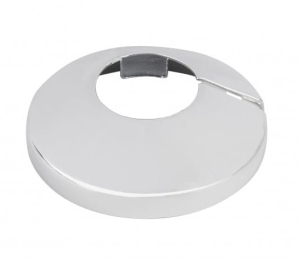 ROSETE FI 22 mm FÜR KUPFER CU ROHRE 2 Stk. CHROM