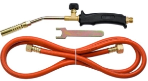 KUPFER LÖTBRENNER MIT DÜSE 17 mm SCHLAUCH 1,5 m